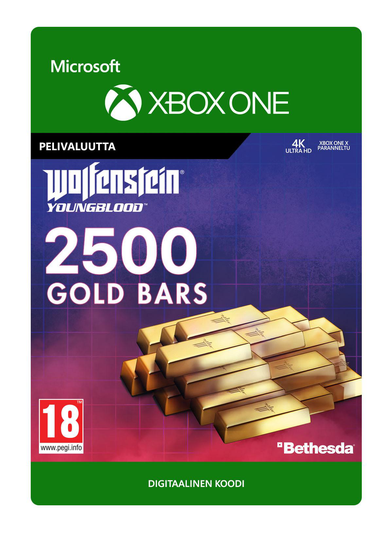 Wolfenstein: Youngblood 2500 Gold Bars