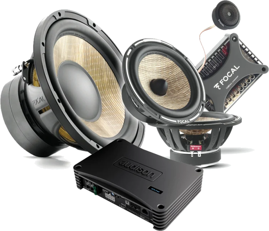 Focal 5-kanavainen SQ aktiivisetti autoon