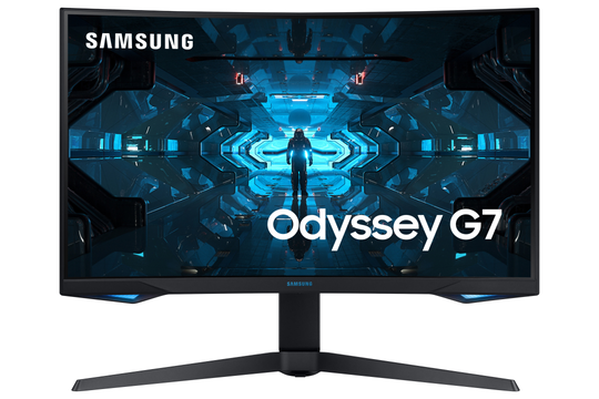 SAMSUNG ODYSSEY G7 C27G75 27" 16:9 CURVED (1000R) 2560X1440 VA, QLED, HDR600, 1MS, 240HZ, HDMIX1,DPX