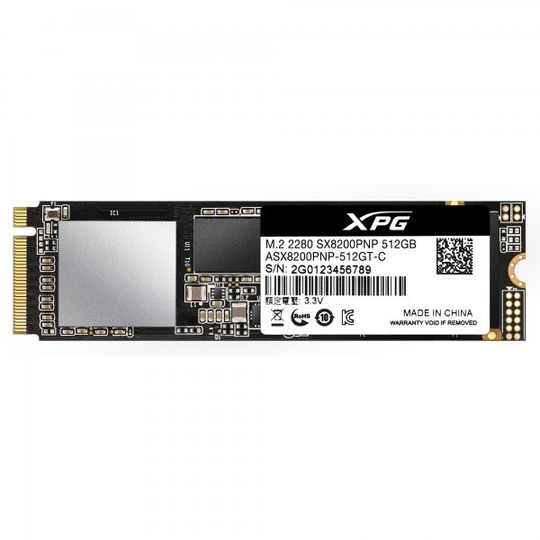 ADATA SX8200PRO 512GB M.2 PCIe SSD