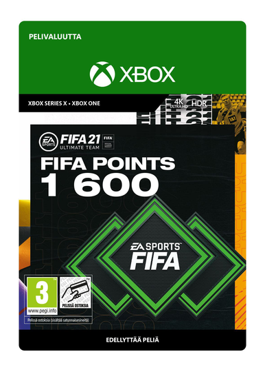 1600 FIFA 21 Points
