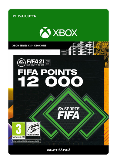 12000 FIFA 21 Points