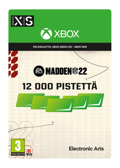 MADDEN NFL 22 12000 MADDEN-PISTETTÄ
