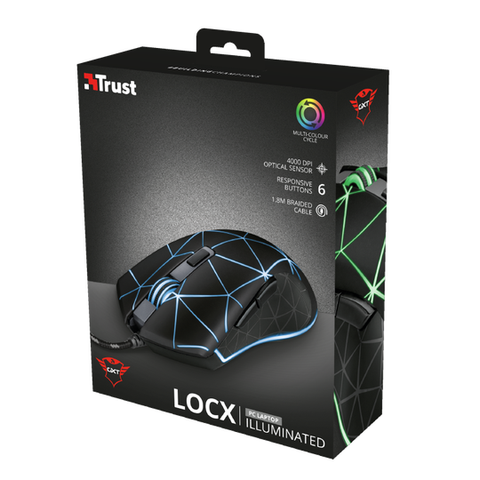 Trust GXT 133 Locx Gaming Mouse