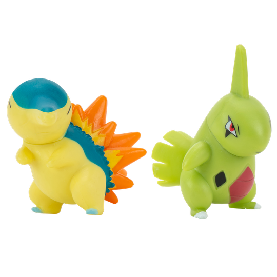 Pokemon - Battle Figure Pack - Cyndaquil&Larvitar (PKW0140)