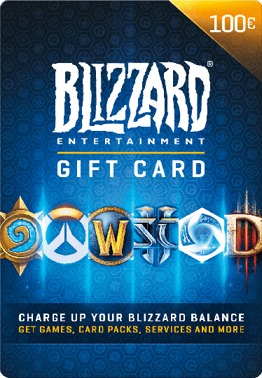 Blizzard-lahjakortti 100€