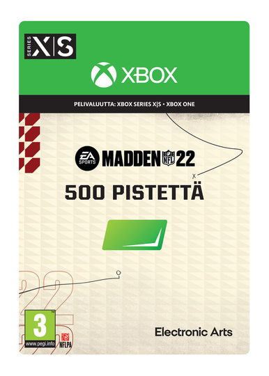 MADDEN NFL 22 500 MADDEN-PISTETTÄ
