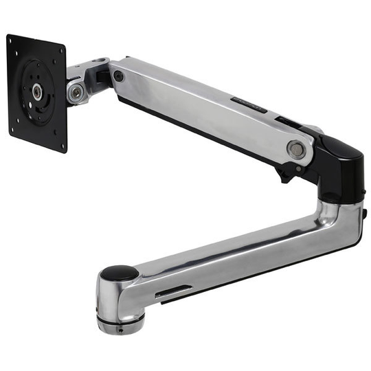 Ergotron LX ARM, EXTENSION AND COLLAR KIT, POLISHED ALUMINUM