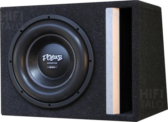 Focus Acoustics Black MK6+ 12D2 + 12" porttikotelo