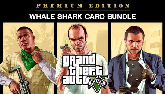 Grand Theft Auto V: Premium Online Edition Whale Shark Card Bundle