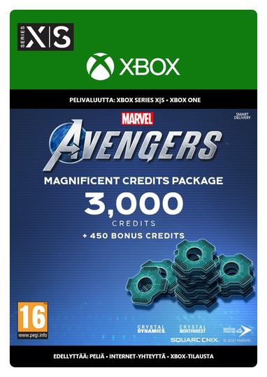 Marvel's Avengers Magnificent Credits -paketti