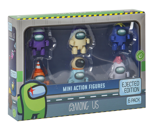 Among Us - Mini Action Figures 6 pcs in deluxe box - #1