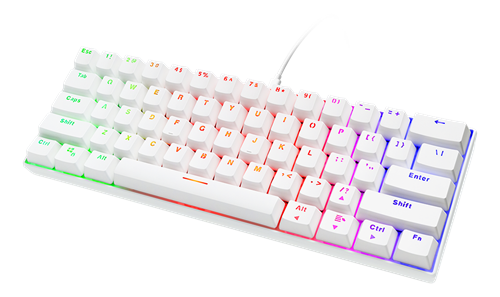 DELTACO GAMING WK85R Mekaan. RGB-näppäimistö, 60%, Amerikk. Asettelu