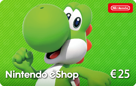 Nintendo eShop -Kortti 25€
