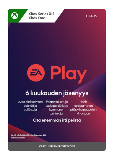 EA Play 6 kuukauden jäsenyys