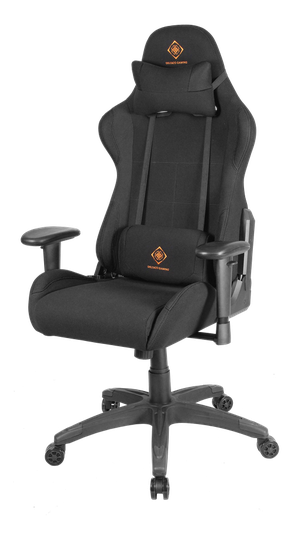 DELTACO GAMING DC320 Pelituoli, Nailonia, Tyyny, Musta/oranssi