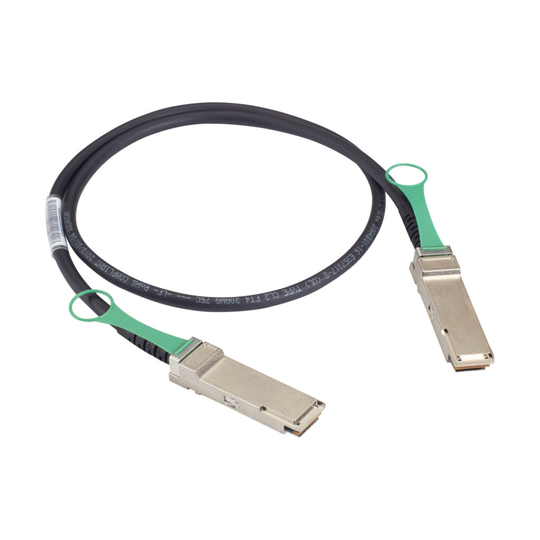 BLACK BOX QSFP+ 40-GBPS DIRECT ATTACH CABLE (DAC) - CISCO QSFP-H40G-CU5M COMPATIBLE, BLACK, 5-M (16