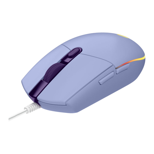 LOGI G203 LIGHTSYNC Gaming Mouse LILAC