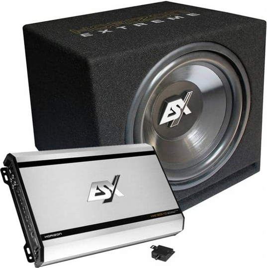ESX Audio HXB300 12" + HXE1200.1 bassopaketti