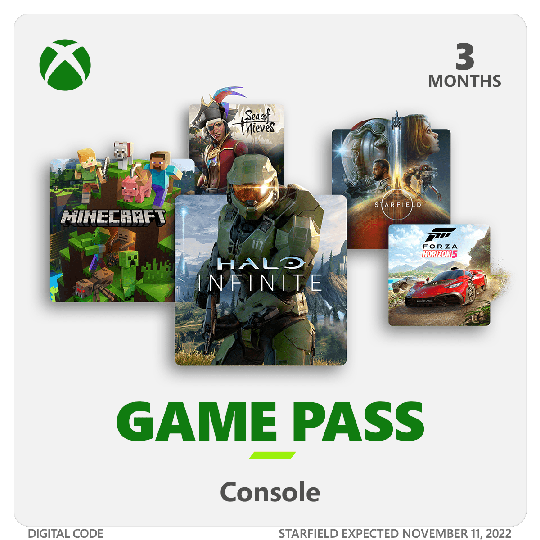 Xbox Game Pass 3 kuukautta