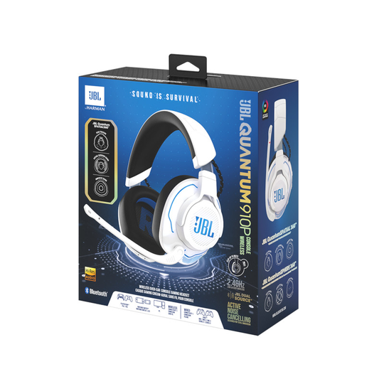 JBL - Q910PWLWHTBLU - Gaming Headset