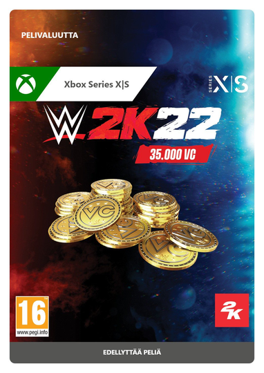 35000 WWE 2K22 Virtual Currency -paketti (Xbox Series X|S)