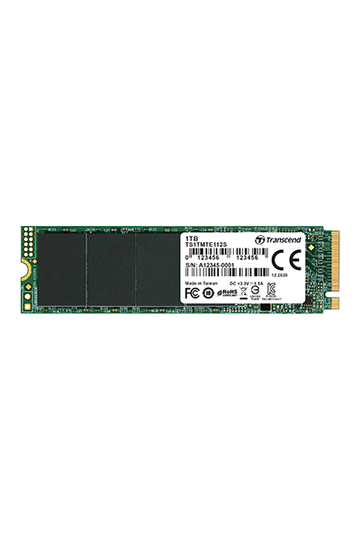 TRANSCEND 1TB, M.2 2280 PCIE GEN3X4, M-KEY, 3D TLC, DRAM-LESS