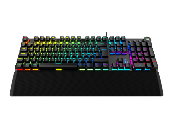 DON ONE - MK400 RGB Mechanical Gaming Keyboard - Red Switch - Nordic Layout