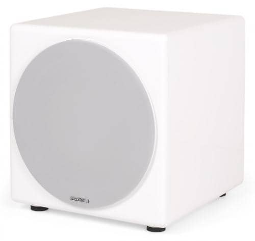 Dynavoice Thunder T-12 subwoofer, valkoinen