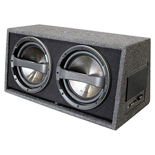 Phoenix Gold 12" Double Active Sub Enclosure kaapeleilla ja kaukosäätimellä varustettuna - PHOENIX GOLD
