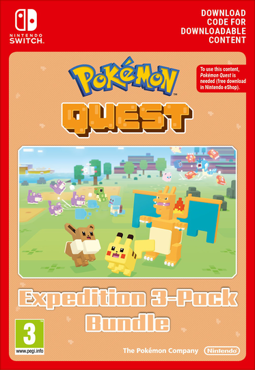 Pokémon Quest Expedition 3-Pack Bundle