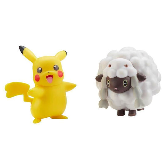 Pokemon - W7 Battle Figure - Pikachu&Wooloo (PKW0126)