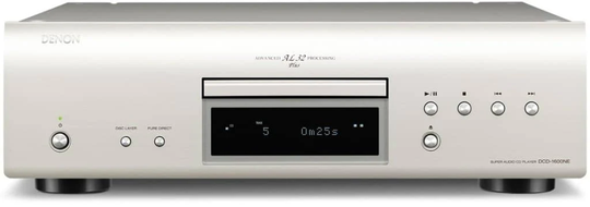 Denon DCD-1600NE CD-soitin (hopea)