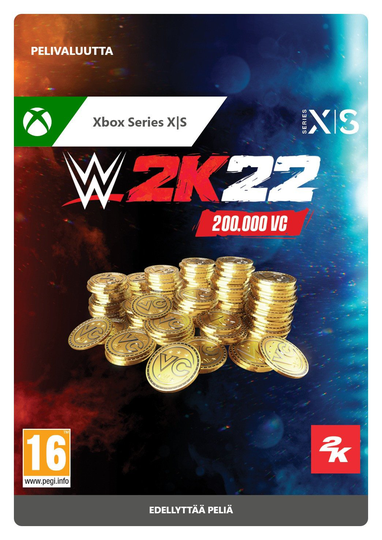 200000 WWE 2K22 Virtual Currency -paketti (Xbox Series X|S)