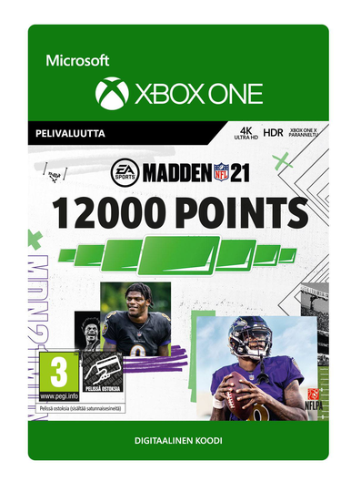 MADDEN NFL 21 12000 MADDEN-pistettä