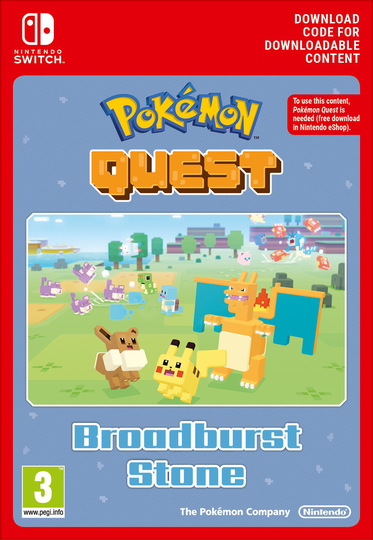 Pokémon Quest - Broadburst Stone