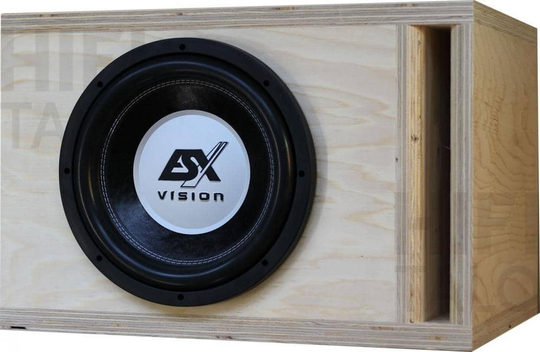 ESX Audio Vision VE1222 SPL + Hifitalo RAW 12R1 12" subwoofer paketti