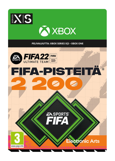 2200 FIFA 22 FUT Points Xbox