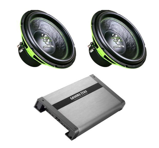 Ground Zero 450 Wooferkit GREEN