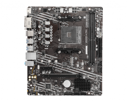 MSI A520M-A PRO AM4 M-ATX MB