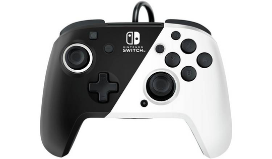 PDP Nintendo Switch Faceoff Deluxe Controller + Audio - Black&White