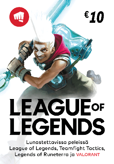 Riot Games League Of Legends Gift Card 10€