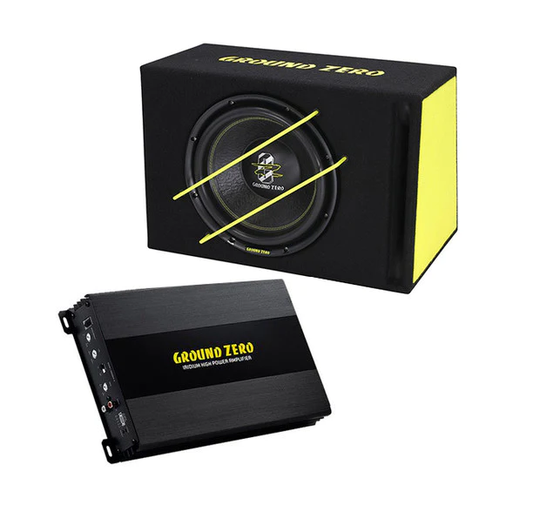 Ground Zero 400 SPL BassKit