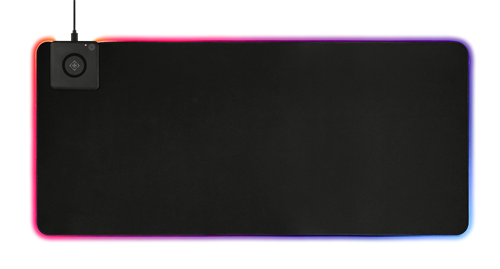 DELTACO GAMING RGB-hiirimatto, Langaton Pikalataus, 900x400x4mm